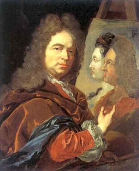 Jan Frans van Douven Self portrait Norge oil painting art